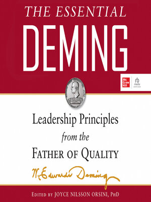cover image of The Essential Deming